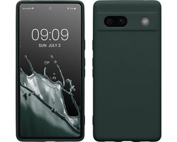 kwmobile telefoonhoesje geschikt voor Google Pixel 7a - Hoesje voor smartphone - Precisie camera uitsnede - In mosgroen