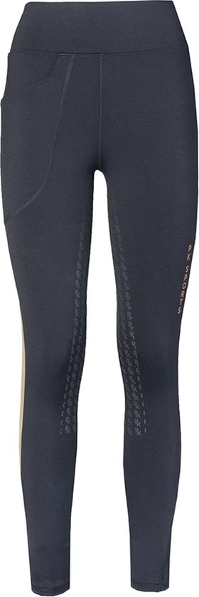 PK International - Rijlegging - Orleans - Full Grip - Charcoal - Donkerblauw/grijs - Maat M/38
