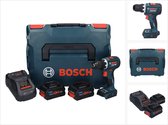 Bosch GSR 18V-90 C Professionele accuschroefboormachine 18 V 64 Nm borstelloos + 2x ProCORE oplaadbare accu 8.0 Ah + lader + L-Boxx