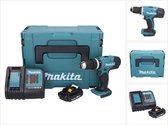 Makita DHP 453 SY1J accu klopboormachine 18 V 42 Nm + 1x oplaadbare accu 1,5 Ah + lader + Makpac