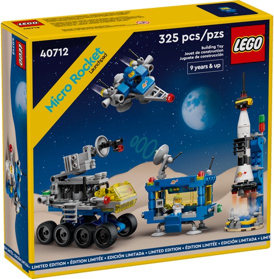 Rampe de lancement de la Micro fusée LEGO - 40712