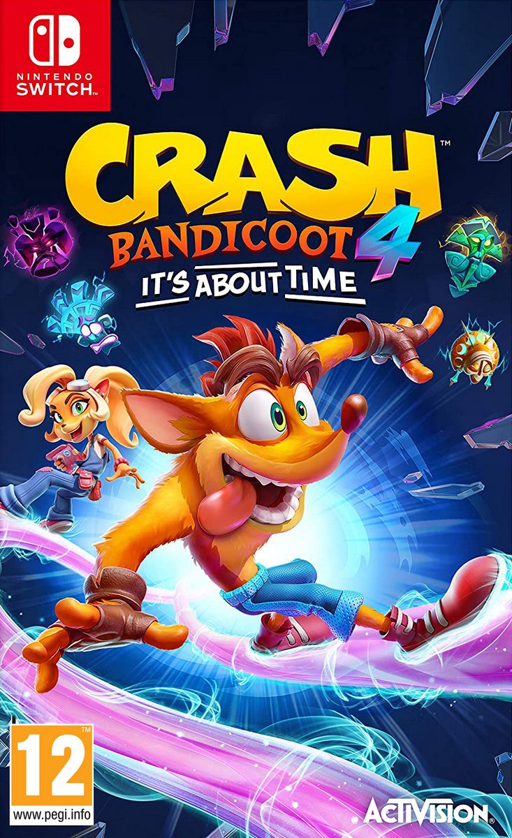 Activision Crash Bandicoot 4: It’s About Time Standaard Engels, Italiaans Nintendo Switch
