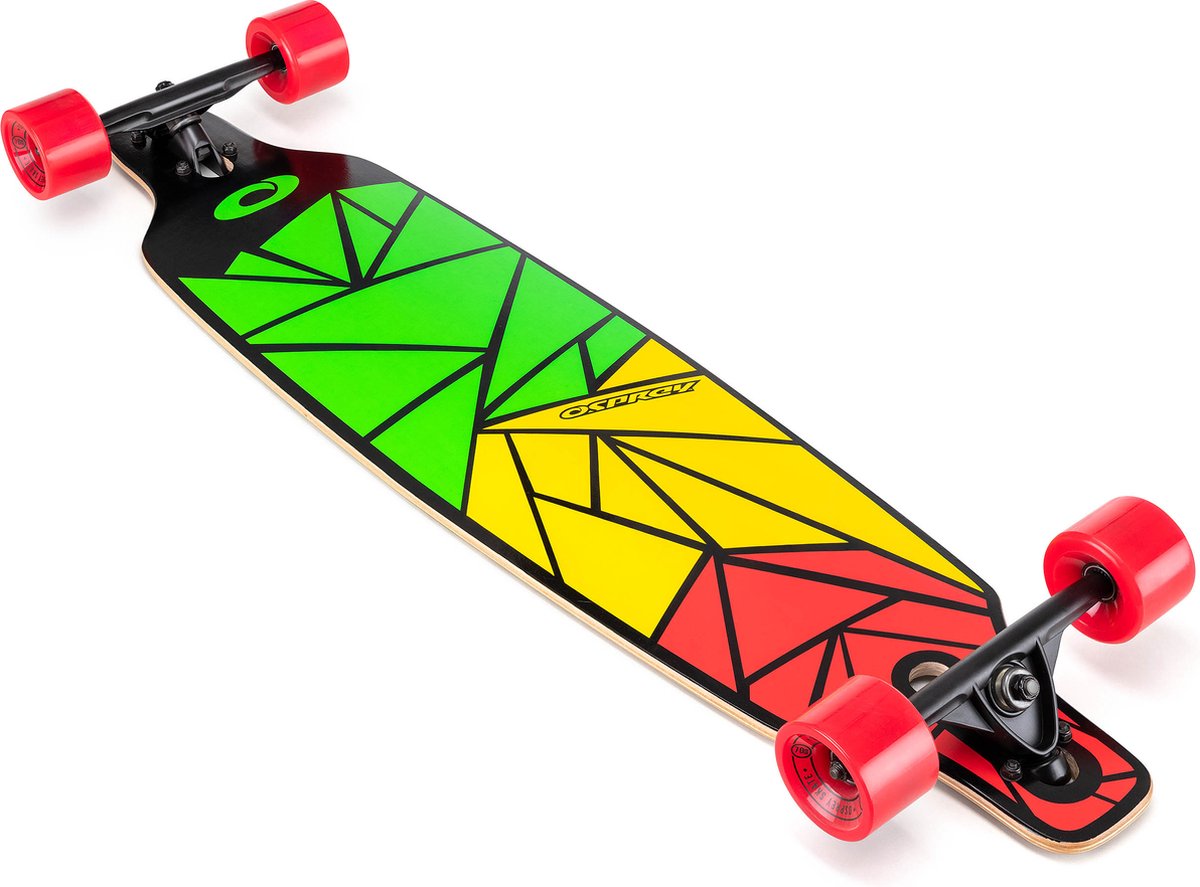Osprey Shapes 39" Twin Tip Longboard - Drop-Through Trucks - ABEC 9 — afbeelding 2