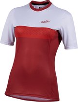 Nalini - Dames - Fietsshirt - Korte Mouwen - Wielrenshirt - Rood - Grijs - MTB LADY SHIRT - S