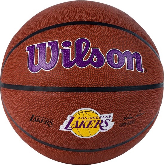 Wilson NBA Team Alliance LA Lakers - basketbal - paars