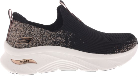 Skechers Arch Fit D'Lux - Glimmer Dust Dames Instappers