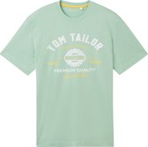 TOM TAILOR logo tee Heren T-shirt - Maat XXXL