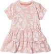 Noppies Girls Dress Cape May short sleeve allover print Meisjes Jurk - Peach Beige - Maat 56