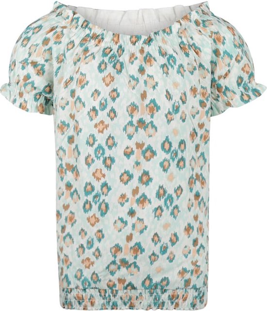 No Way Monday-Meisjes Blouse ss-Licht aqua