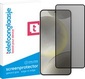 Telefoonglaasje Privacy Screenprotectors - Geschikt voor Samsung Galaxy S24 Plus 5G - Privacy - Volledig Dekkend - Gehard Glas Screenprotector - Geschikt voor Samsung Galaxy S24 Plus 5G - Beschermglas