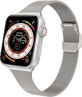 iMoshion Bandje Geschikt voor Apple Watch Bandje Series 1 / 2 / 3 / 4 / 5 / 6 / 7 / 8 / 9 / SE - 38 / 40 / 41 mm - iMoshion Milanees vouwband - Sterrenlicht
