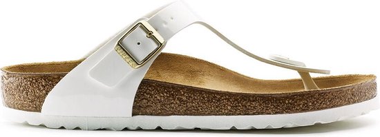 Birkenstock Gizeh BS - sandale pour femme - blanc - taille 36 (EU) 3.5 (UK)