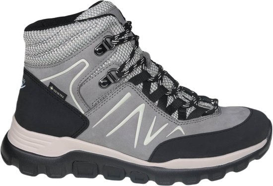 Gabor rollingsoft sensitive 96.825.39 - dames rollende wandelsneaker - grijs - maat 37.5 (EU) 4.5 (UK)