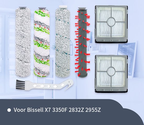 Filtre Pour Aspirateur Bissell CrossWave - Accessoire Nettoyage En Profondeur Compatible Multi-Modèles