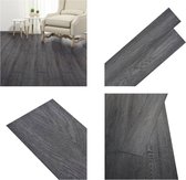 vidaXL Vloerplanken zelfklevend 2-51 m² 2 mm PVC zwart en wit - Vloerplank - Vloerplanken - Plank - Vloertegel