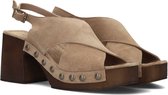 Notre-V 06 241 Sandalen - Dames - Taupe - Maat 40