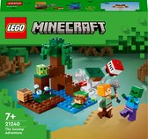 LEGO Minecraft 21240 Aventures dans le Marais