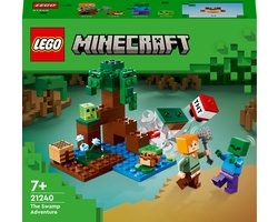 foto van LEGO Minecraft Het Moerasavontuur Bouwset - 21240