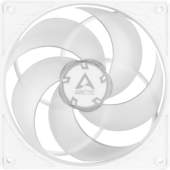 Arctic P14 PWM White - Ventilatorhuis - 140 mm - 72.80 cfm - 200 - 1700 RPM - 22.5 dB - transparant - wit