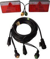 Aspock Multiled 2 waterdichte verlichting set IP6K9K gecertificeerd - kies de gewenste hoofdkabel