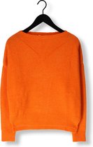 Penn & Ink W23l213 Truien & vesten Dames - Sweater - Hoodie - Vest- Oranje - Maat XL
