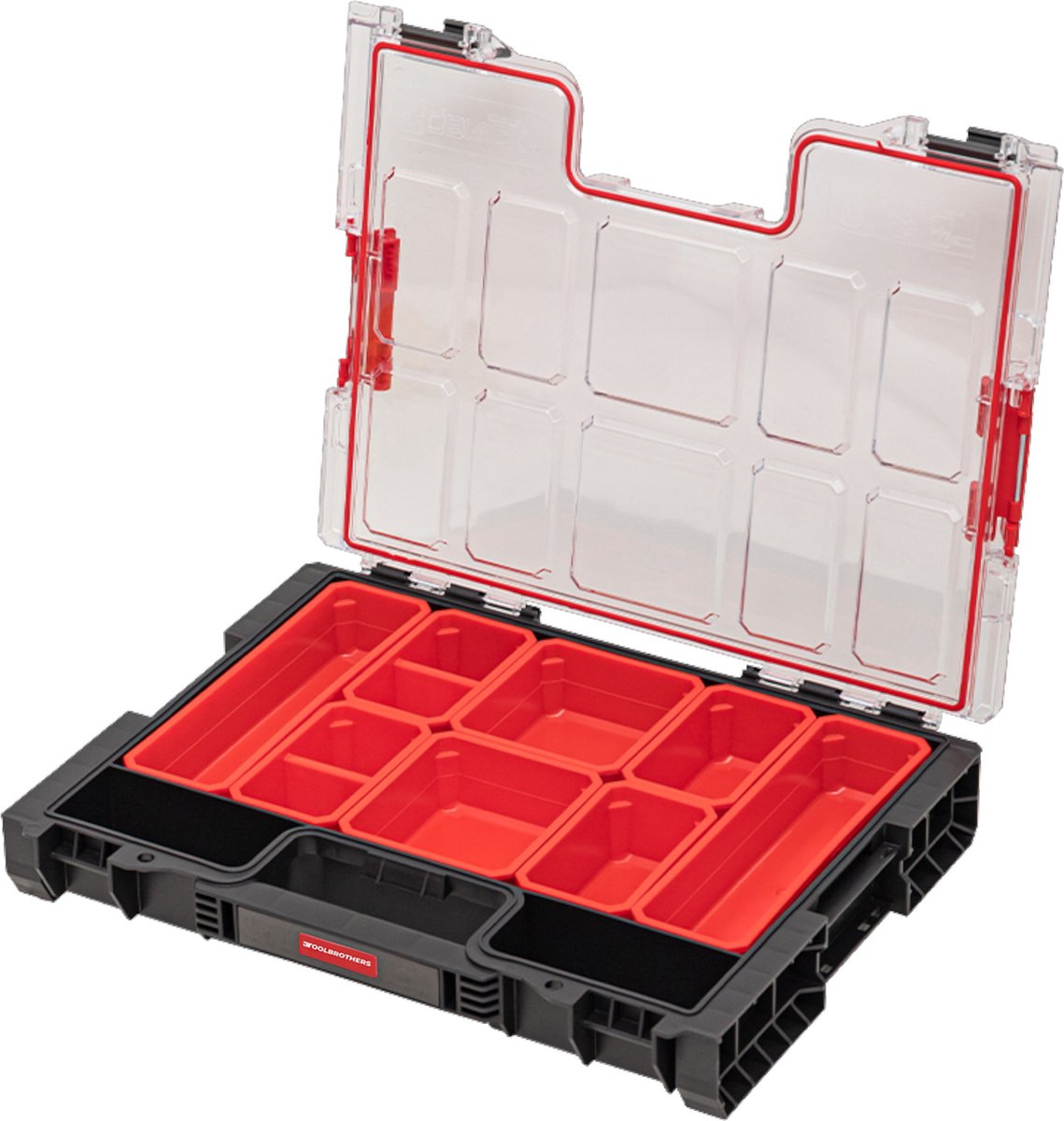 Toolbrothers RHINO L Organizer ECO Hoogte L Boxen 6 l IP54 met uitneembare boxen