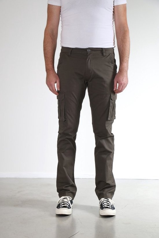 New Star cargo broek heren - Heren broek - Auckland - army - maat 30/34