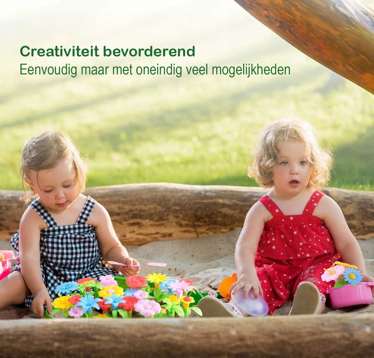 Joyage Bloemen fijne motoriek speelgoed - 222 stuks - Sinterklaas Open ended speelgoed Meisjes - Kleuter Speelgoed 4 jaar - Montessori Speelgoed 7 jaar Meisjes speelgoed 6 jaar - Jongens Speelgoed 5 Jaar Sensorisch speelgoed 3 jaar Kinderspeelgoed — afbeelding 8
