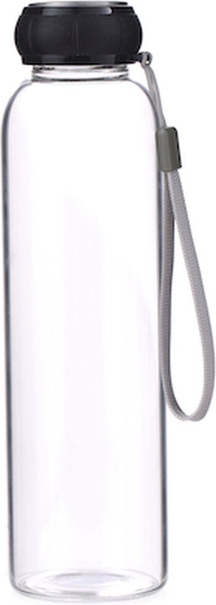 Waterfles Bergner WALKING ANYWHERE Zwart 550 ml