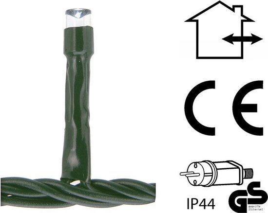 Kerstverlichting - IJspegel - Lichtgordijn - 12 meter - 360 LED's - wit - Voor binnen & buiten