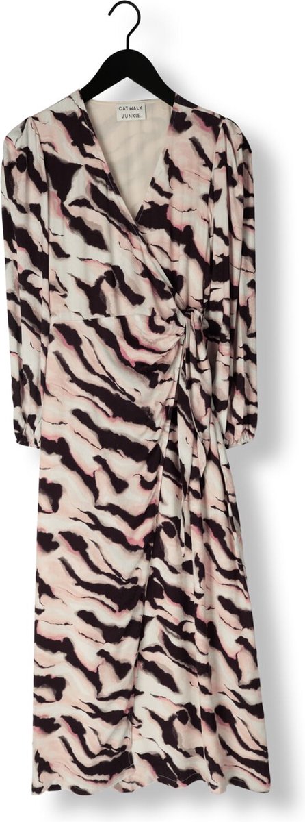 Catwalk Junkie Dr Yala Jurken Dames - Rok - Jurk - Roze - Maat 34