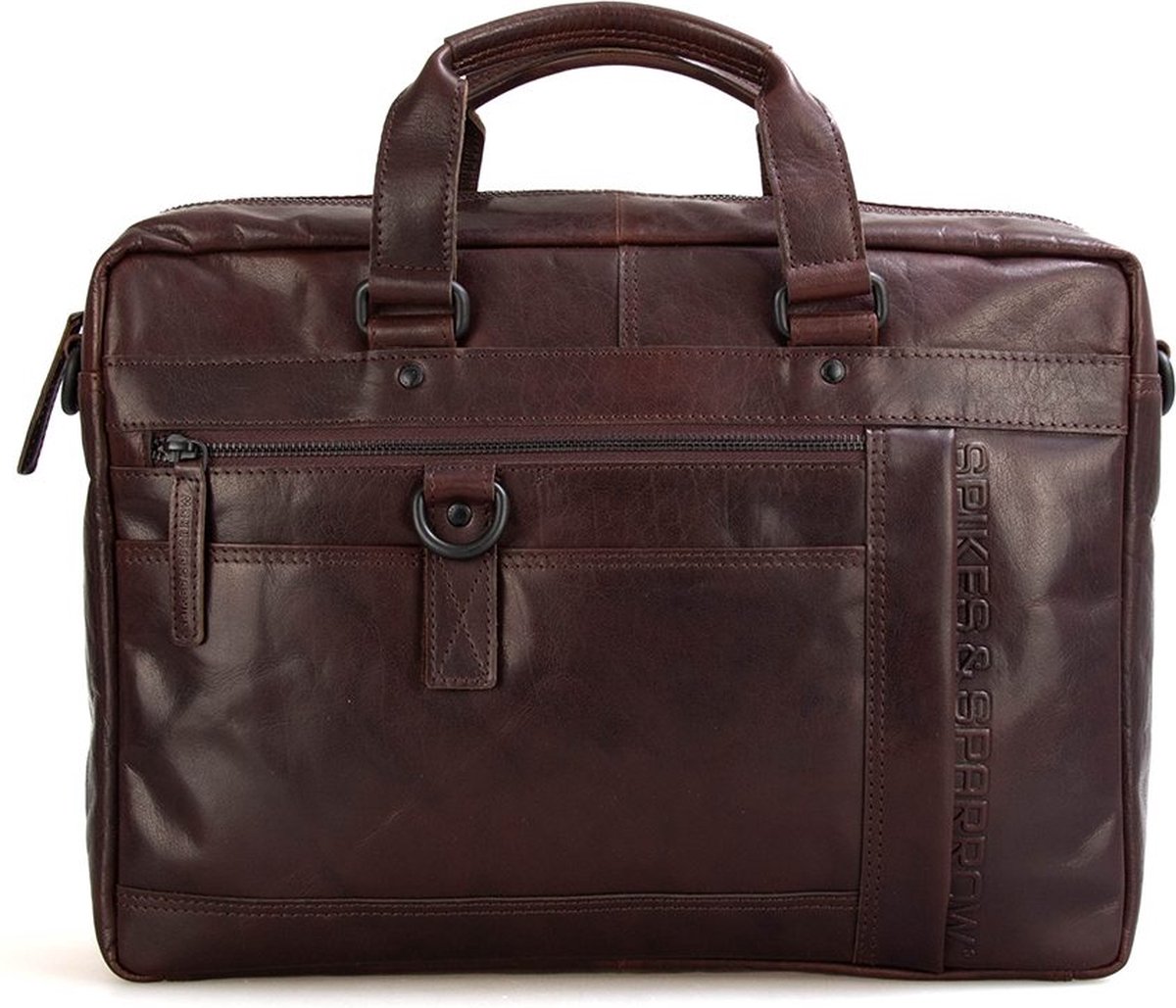 Leren Laptoptas - Viper - Donkerbruin