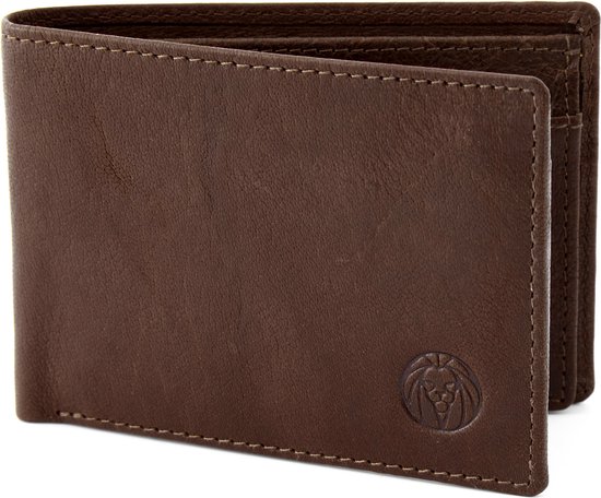 Petit portefeuille marron California