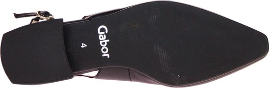 Gabor Comfort Slingback Zwart G-last