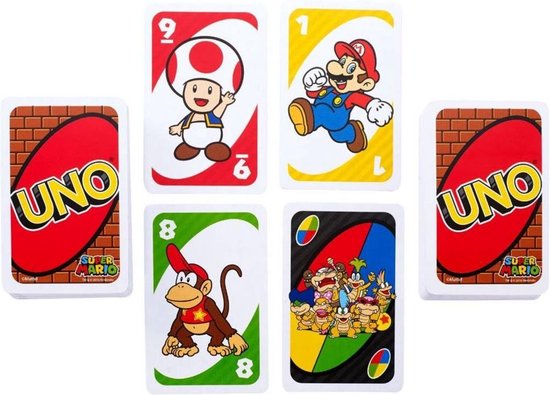 UNO Super Mario - Mattel Games - Kaartspel - Mattel Games