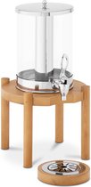 Royal Catering Sapdispenser - 7 L - koelsysteem - houten frame