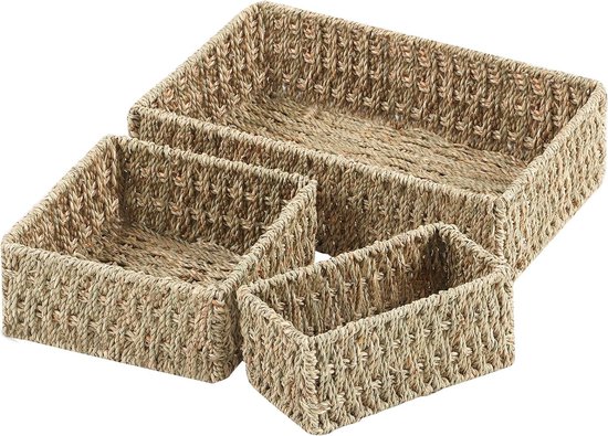 Wiegmand - handgevlochten baby mand - Boho stijl, afneembare katoenen