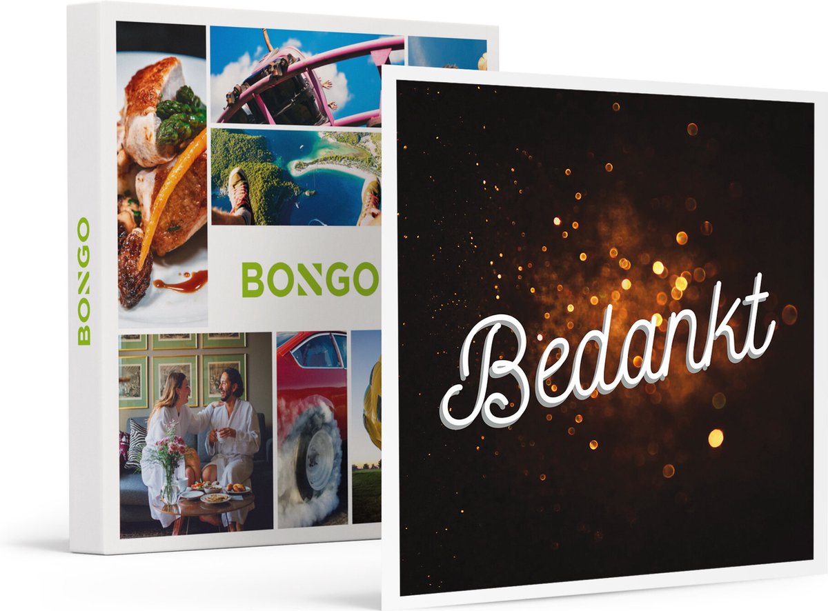 Bongo Bon -Cadeaukaart Dankjewel - € 50- Cadeaukaart
