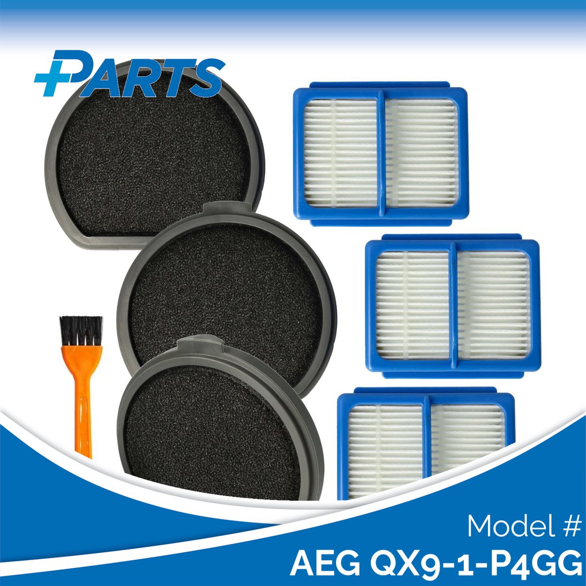 Plus.Parts AEG QX9-1-P4GG Onderhoudsset (Plus.Parts® alternatief voor ASKQX9) Overig