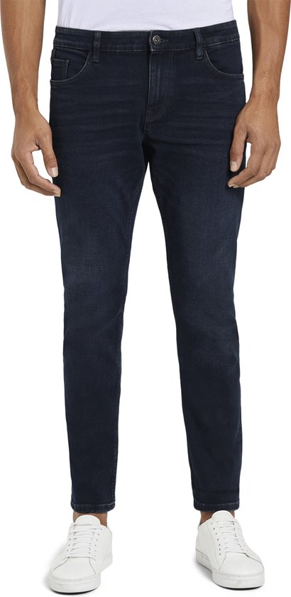 Tom Tailor Heren Jeans Broeken Josh slim Fit Blauw 34W / 36L Volwassenen