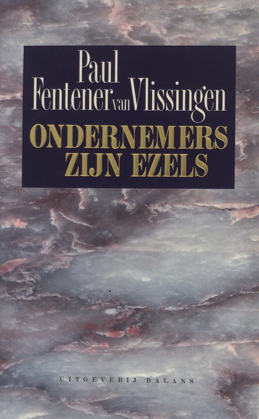 Ondernemers Zijn Ezels - cover