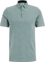 WE Fashion Heren polo met jacquard-dessin