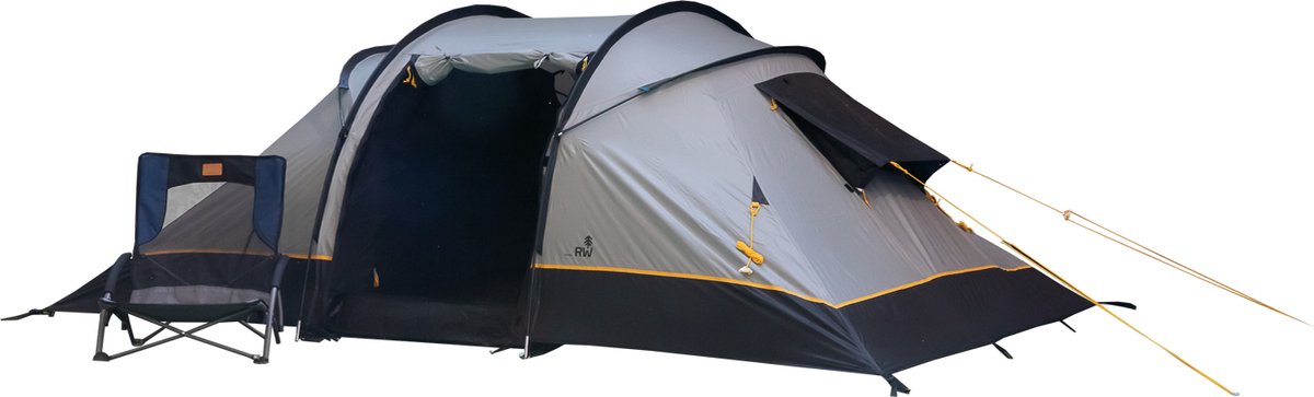 Redwood Aspen Vis-à-Vis Tent - Trekking Koepel Tent 2-persoons - Grijs