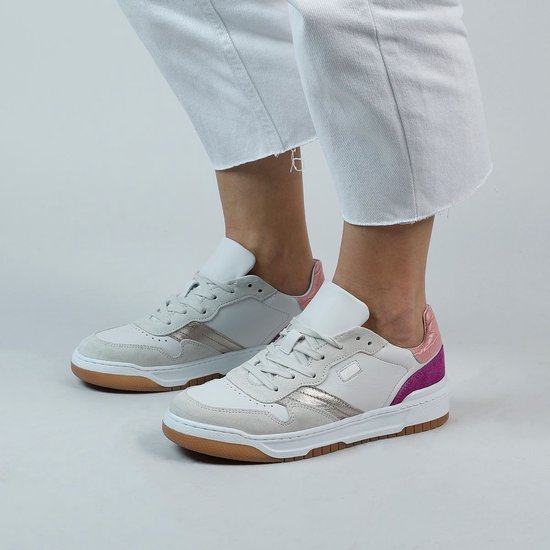 Manfield sneakers wit dames sale