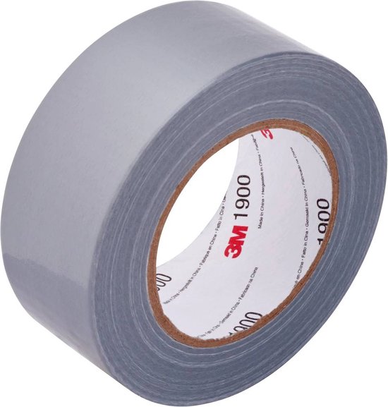 3M 1900 - Duct tape - 50 mm x 50 m - Zilver - 3M
