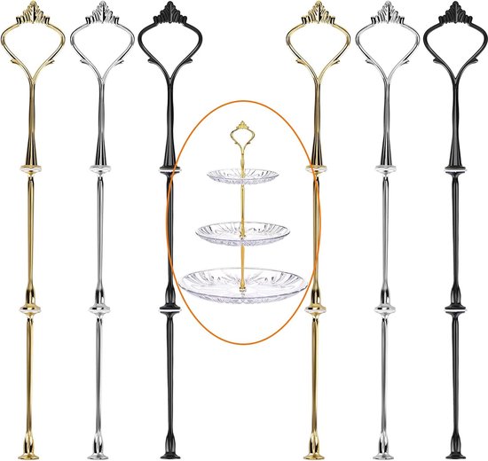 Heimma Desserttisch-Präsentationsset, transparent, Acryl, Wüstenständer, Buffet-Erhöhung für Cupcakes, Gebäck, Lebensmittel, Leckereien, Plätzchenplatte, Serviertabletts, Ständer, Hochzeit, Geburtstag