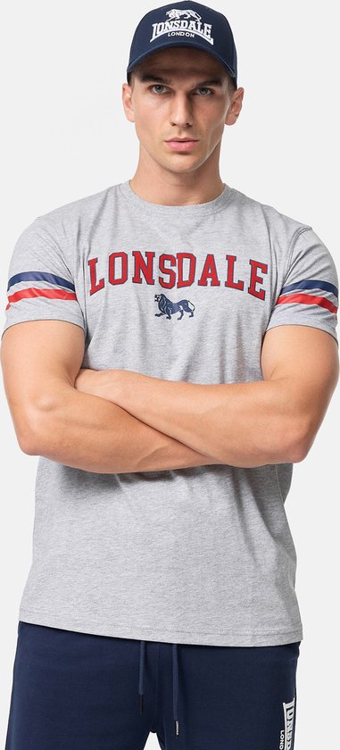 Lonsdale Heren-T-shirt normale pasvorm BUNNAGLANNA