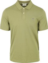 Gant - Shield Piqué Poloshirt Lichtgroen - Regular-fit - Heren Poloshirt Maat XL