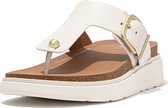 FitFlop Gen-FF Buckle Leather Toe-Post Sandals WIT - Maat 39