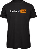 EK kleding t-shirt zwart 3XL - Holland hub - soBAD. | Oranje t-shirt dames | Oranje t-shirt heren | EK voetbal 2024 | Unisex